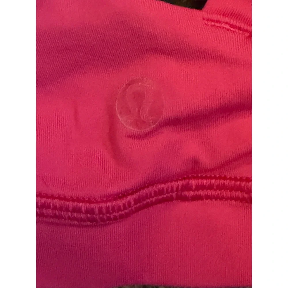 Lululemon Free To Be Wild Sports Bra Pink Strappy Yoga Shelf Bra Size 6 Athletic - Picture 3 of 5